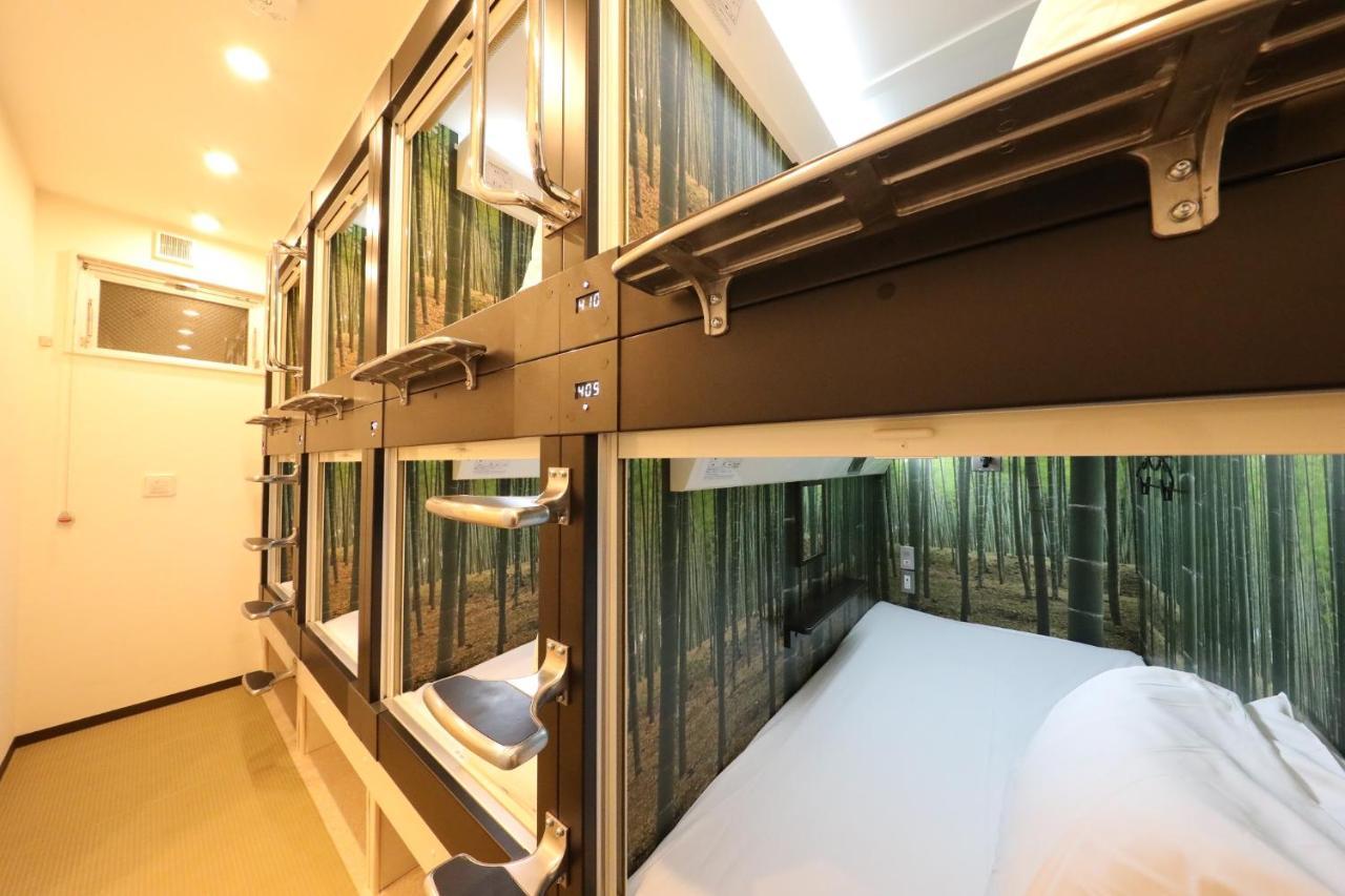 Shibuya Capsule Bamboo Hotel Tokio Exterior foto