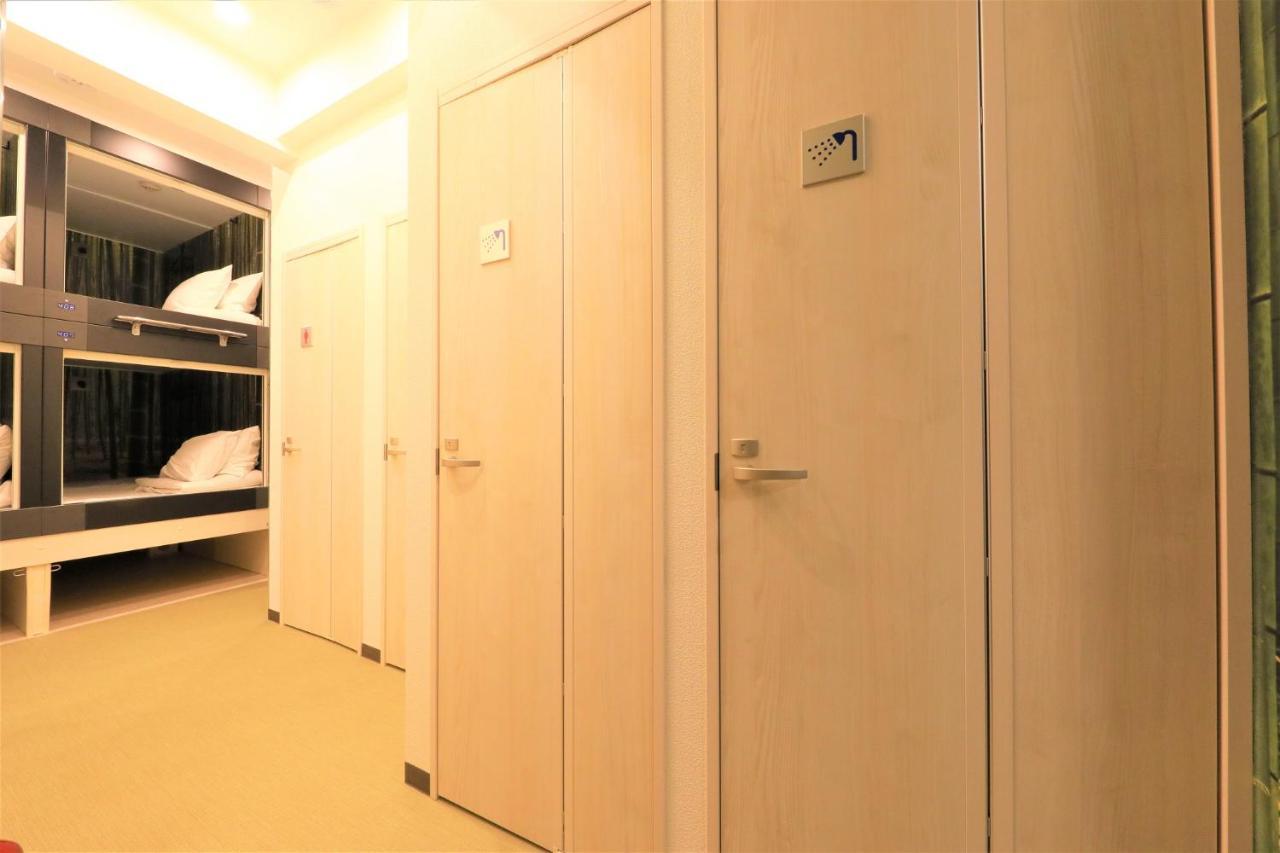 Shibuya Capsule Bamboo Hotel Tokio Exterior foto