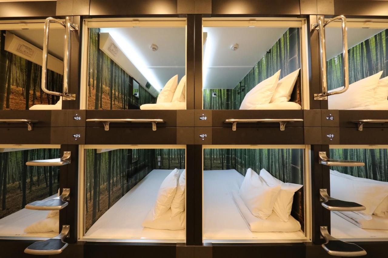 Shibuya Capsule Bamboo Hotel Tokio Exterior foto